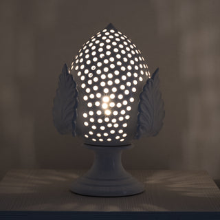 Lampada Pumo 38cm con foglie