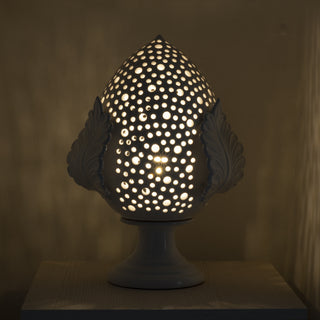 Lampada Pumo 45cm con foglie