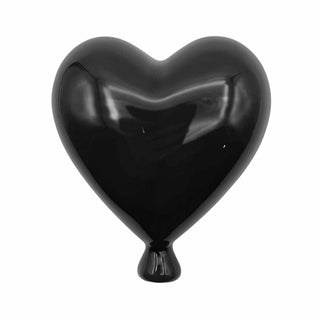 Black heart balloon