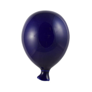 Blue ceramic balloon