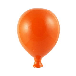 Orange ceramic balloon