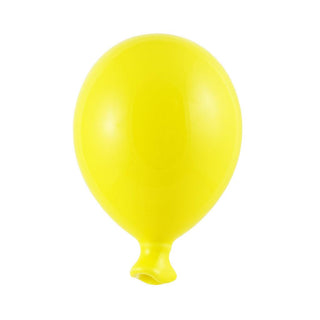 Yellow ceramic balloon