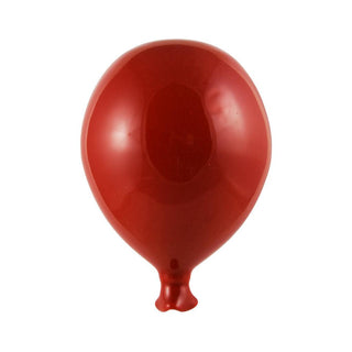 Red ceramic balloon