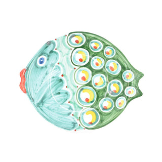 Small ceramic fish plate