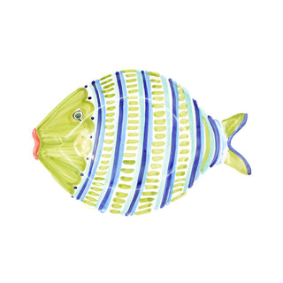 Ceramic fish plate