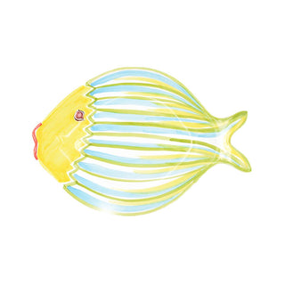 Ceramic fish plate