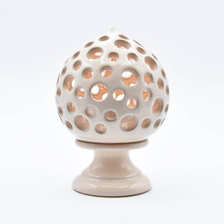 Pumo ivory candle holder