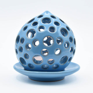 Turquoise candle holder Pumo