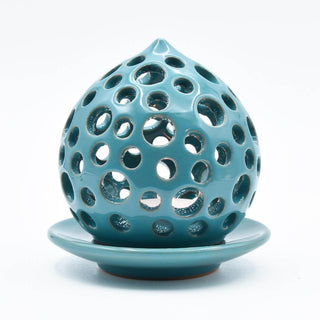 Pumo green candle holder Locorotondo