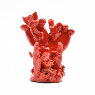 Prickly pear nativity scene