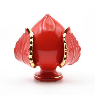 Pumo Red passion gold leaf edge