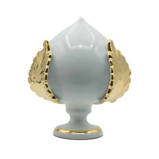 Pumo White Ostuni gold leaf