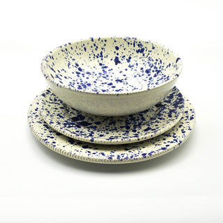 Puglia design blue dinnerware set