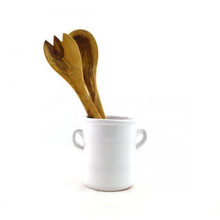 Ceramic ladle holder jar