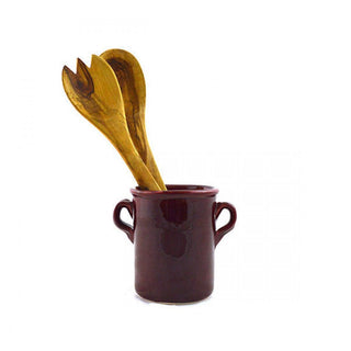 Ceramic ladle holder jar