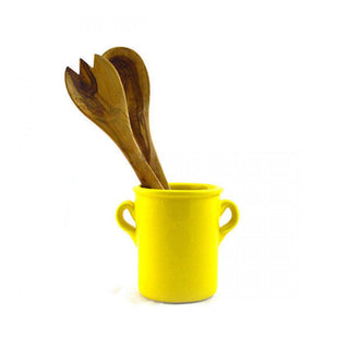 Ceramic ladle holder jar