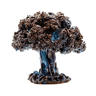 27cm iridescent blue olive tree