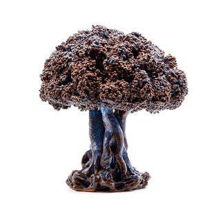 20cm iridescent blue olive tree