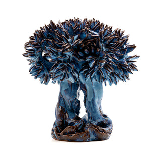 20cm iridescent blue olive tree