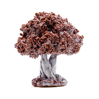 20cm iridescent white olive tree