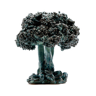 20cm iridescent green olive tree