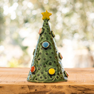 Alberello di Natale in ceramica 11cm