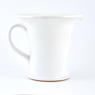 White ceramic jug