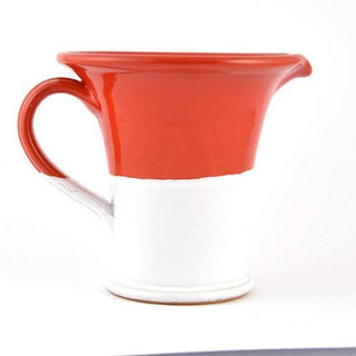 Red ceramic jug