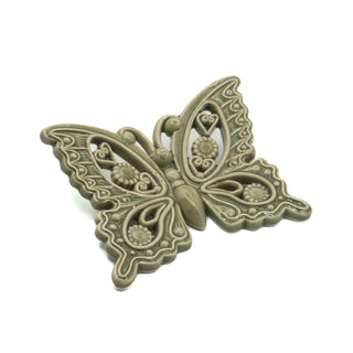 Sage Green Mayan Ceramic Butterfly