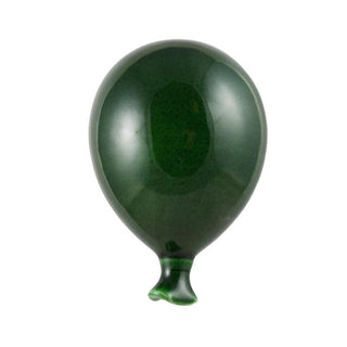 Palloncino in ceramica verde shabby