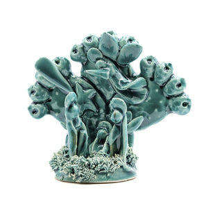 Presepe in ceramica fico d'india verde Locorotondo