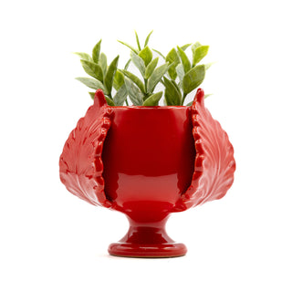 Pumo porta pianta rosso passione