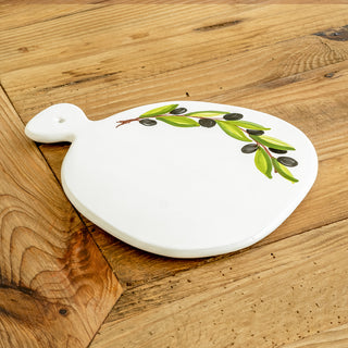 White olive cutting board