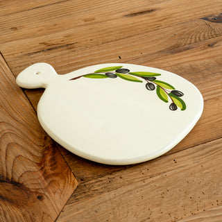 Olive ivory cutting board